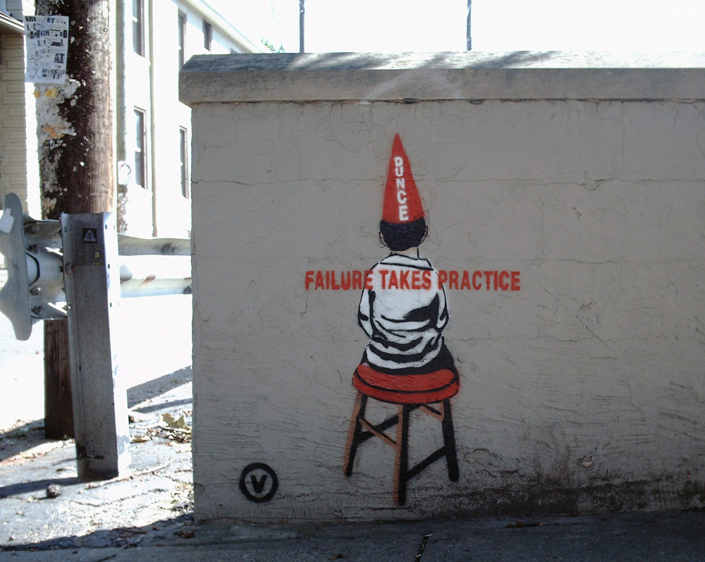 Failure Takes Practice